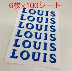 100枚/ルイヴィトンNIGOコラボステッカー