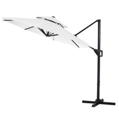 「数量限定セール」全新品 【ベージュ】パラソル単体  直径300cm 30+UPF紫外線対策 角度調整 パラソルセット ベース パラソル ガーデンパラソル