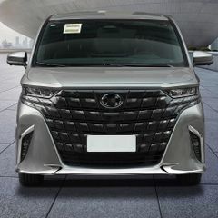 トヨタ純正 アルファード 30 後期 ボンネット フード モール スモーク