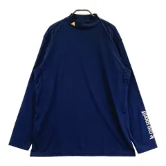 サイズ：LL LE COQ GOLF ルコックゴルフ  ハイネック 長袖Tシャツ  ネイビー系 [240101346478]# ゴルフウェア メンズ ストスト