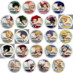 【中古】コースター 全23種セット コースター 「僕のヒーローアカデミア×animatecafe」 メニュー注文特典