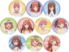 【中古】バッジ・ピンズ 全10種セット 缶バッジ 「映画 五等分の花嫁 あたりツキ!トレーディング缶バッジ」
