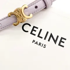 セリーヌ CELINE ベルト 75 セリーヌ CELINE ベルト ブラック 75 - メルカリ