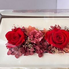 【未開封 プレゼントにも　Hanaya余暇プリザーブドフラワー ギフトボックス】 未開封 プレゼントにも】Hanaya余暇ブリザーブドフラワーギフト