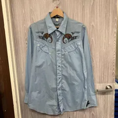 LEVI’S/韓国製 50649-1861 長袖シャツ サイズL ブルー