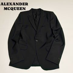 アレキサンダーマックイーン　ジャケット　シングル　テーラードジャケット　スーツ Alexander McQueen アレキサンダーマックイーン テーラード