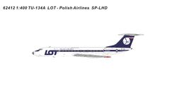 PandaModel LOTポーランド航空 Tu-134A SP-LHD 1/400 62412