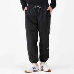  ニューバランス ウィンドブレーカー メンズ Newbalance Essentials 裏起毛トリコット ウインドパンツ ボトムス ロングパンツ スポーツウェア  ウーブンパンツ ウインドブレーカー  長ズボン   ブラック 黒/AMP33506-BK