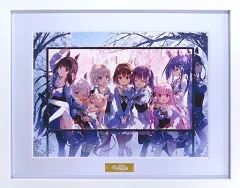 【中古】セル画・原画 付属品付)ふゆから、くるる。 Amazon購入特典 A4キャラファイングラフ