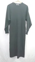 ◇ ⊇ BEAUTY & YOUTH ビューティアンドユース 長袖 ロング ワンピース サイズF ブラック系 レディース E  【1506130009283】