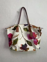 ロベルタ ピエリ フラワーパターン トートバッグ