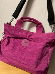 新品未使用　キプリング Kipling 2wayバッグ ピンク　ショルダーバッグ、ハンドバッグ　サフィールローズ