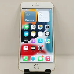 iPhone6s Plus 64GB au ゴールド 送料無料 本体 c12761