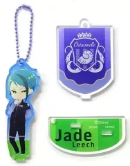 【中古】雑貨 ジェイド・リーチ デフォルメキャラクター運動着アクリルスタンドチャームVol.2 「ディズニー ツイステッドワンダーランド」