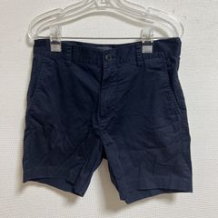 [ボトムス]1:H&M エイチアンドエム　ハーフパンツ　ネイビー　Sサイズ