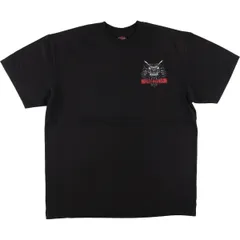 古着 ハーレーダビッドソン Harley-Davidson オオカミ柄 バックプリント モーターサイクル バイクTシャツ メンズXL相当/eaa537030