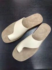 【訳あり】サンダル レディース トングサンダル フラット ペタンコ ローヒール ベンハー コンフォート 3cm ちょっと 厚底 ヒール ブラック 黒 旅行 レジャー 夏 アイボリー　LL（24.0～24.5cm）kk6287ivllwk