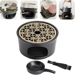 水晶焼肉用プレート φ300×H30 3584700 江部松商事（取寄品