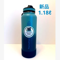 ThermoFlask コストコ　ステンレス製魔法瓶ストロー付きボトル