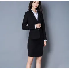 レディース 一つボタン スーツ 二つボタン ビジネススーツ リクルートスーツ セット フォーマル ビジネス 通勤 OL qjl3