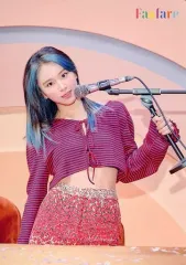 【中古】キャラカード チェヨン(TWICE)/マイク ランダムトレーディングカード 「Fanfare」 リリース記念グッズ