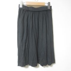 s763　0000　シマムラトーキョーコーポレーション　ブラック　スカート　38
