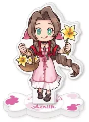 【中古】アクリルスタンド・アクリルパネル エアリス・ゲインズブール 「ファイナルファンタジーVII エバークライシス × Peko＆Poko ミニアクリルスタンド」