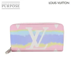 未使用 展示品 ルイ ヴィトン LOUIS VUITTON LVエスカル モノグラム ジャイアント ジッピー ウォレット 長財布 パステル M69110 90292849
