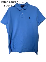 POLO Ralph Lauren ポロシャツ XL メンズ ポロ ラルフローレン 青  半袖 シャツ Tシャツ ユニセックス 春夏用 重ね着 春 春物