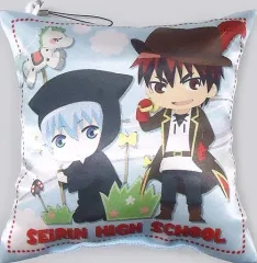 【中古】ストラップ(キャラクター) 黒子＆火神 クッションストラップ 「黒子のバスケ 黒子の文化祭 in J-WORLD TOKYO」 サイリウムFURI×2 GAME A賞