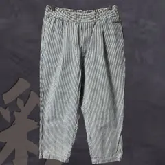 GU　ジーユー　ストライプ　メンズ　カジュアルパンツ　Ⅿ