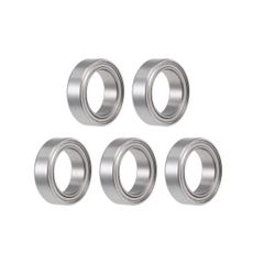新品 uxcell SMR128ZZ ボールベアリング 深溝玉軸受 8mm 内径 12mm 外径 3.5mm 幅 ダブルシールド ステンレススチール 5個