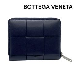 ボッテガ ヴェネタ BOTTEGA VENETA カセット イントレチャート 財布 二つ折り レザー ユニセックス 5D824