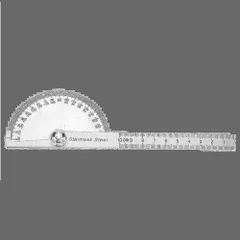 【特価商品】Zerodis 分度器ルーラー 0180度回転式 分度器定規 ステンレス鋼 定規 定規ツール 測定分度器 角度測定・長さ測定・学生図面・工学・建築デザイン・大工仕事などに適用 使用簡単