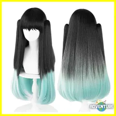 鬼滅の刃 風 霞柱 時透　無一郎ときとう むいちろう風  コスプレ 髪型ヘアー　かつら ウィッグ Bタイプ 大人 フリーサイズ 成人 鬼殺隊 ハロウィン仮装 コスチューム衣装アニメ 映画 男の子