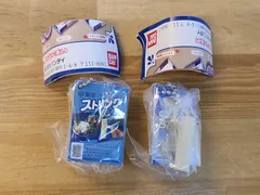 未使用　雪印メグミルク ミニチュアチャーム 100周年記念 2種セット 雪印北海道100 さけるチーズ プレーン 復刻版 【E3707-001】▶110