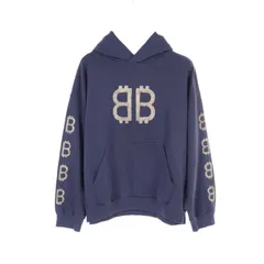 バレンシアガ BALENCIAGA パーカー Crypto BBロゴ 767877 コットン パーカー ユニセックス 未使用のサムネイル