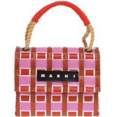 MARNI 犬の顔モチーフ かごバッグ - メルカリ