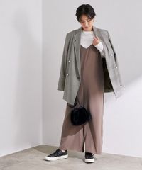 ADAM ET ROPE' バックリボンオールインワン