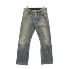 新品クロムハーツ DNM PANTS CRS BTN INDIGO デニム 32 クロムハーツ サイズ:32インチ DNM PANTS CRS BTN INDIGO クロス