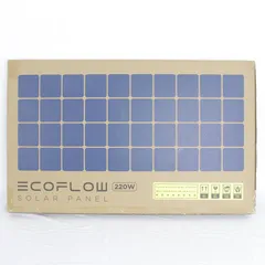 2023年最新】ecoflow ソーラーパネル 220wの人気アイテム - メルカリ