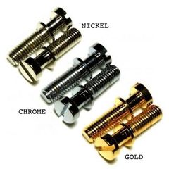 ブリッジ Replacement US Standard Tailpiece Mounting Studs (NO ANCHORS), Nickel