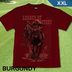 GENJU XXLサイズ 競馬 凱旋門賞 天皇賞 皐月賞 G1 メンズ ターフ クラシック Tシャツ 半袖 Legacy of victory 