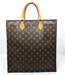 ルイヴィトン ノマド サックプラ モノグラム トートバッグ ビジネス A4収納 本物】ルイ ヴィトン トートバック サックプラ モノグラム M51140