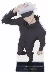 【中古】アクリルスタンド・アクリルパネル 五条悟(渋谷事変) 描き下ろしビッグアクリルスタンド 「呪術廻戦」