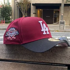 海外限定 Newera ニューエラ 9Forty A-Frame Aフレーム LA Dodgers ドジャース キャップ 100th Anniv (940-78)