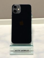 展示品 店頭デモ機 Apple iPhone 12 mini 64GB SIMフリー ブラック★ バッテリー100％ au SIMロック解除済 [3H475J/A]
