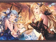 【中古】タペストリー [単品] シャルロッテ＆フェリ＆メーテラ 描き下ろしB3タペストリー 「PS4ソフト GRANBLUE FANTASY-グランブルーファンタジー ヴァーサス ファミ通DXパック」 同梱特典