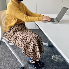 【ヒョウ柄】ひざ掛け　ショール　ブランケット