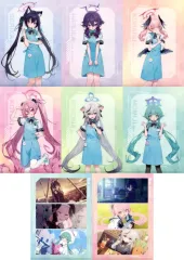 【中古】クリアファイル 全8種セット オリジナルA4クリアファイル 「ブルーアーカイブ×ローソン」 対象商品購入特典